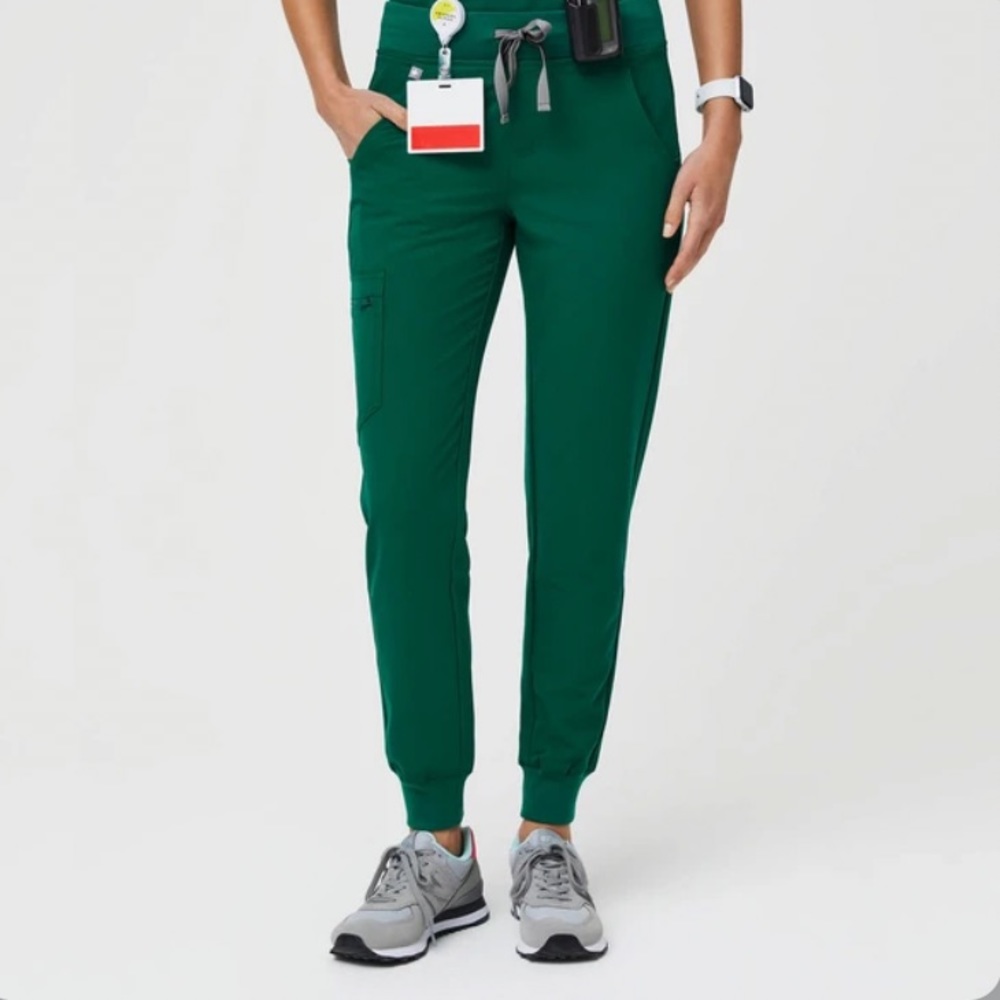 Figs hunter green scrub set.